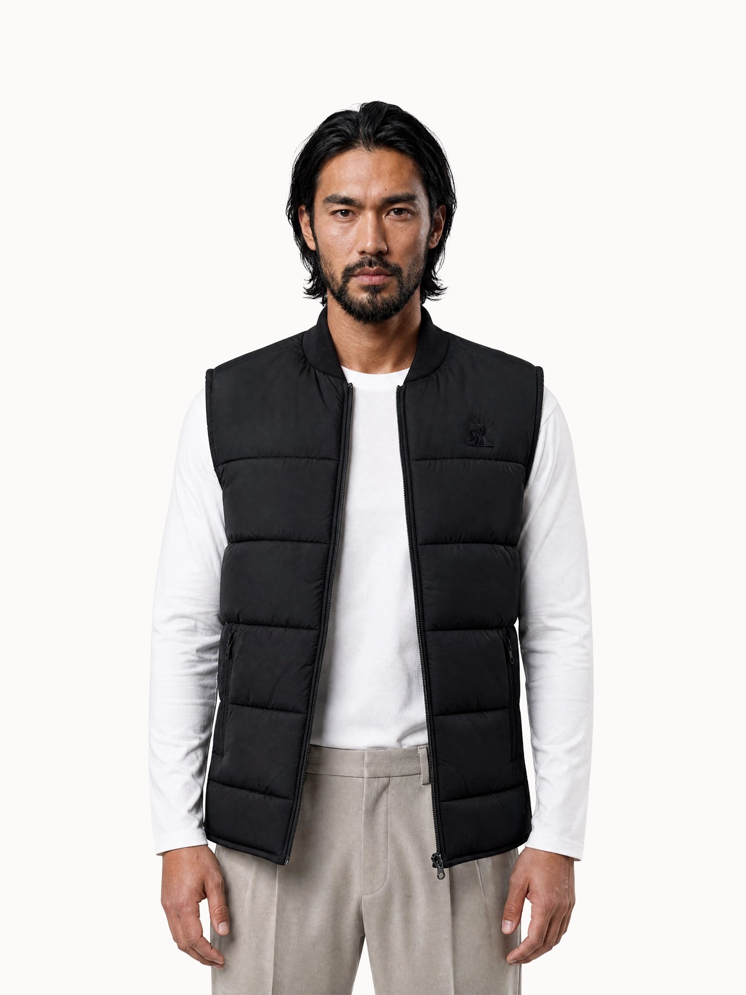 Doudoune sans manches déperlante Essentiel Essentiels ton/ton, LE COQ SPORTIF