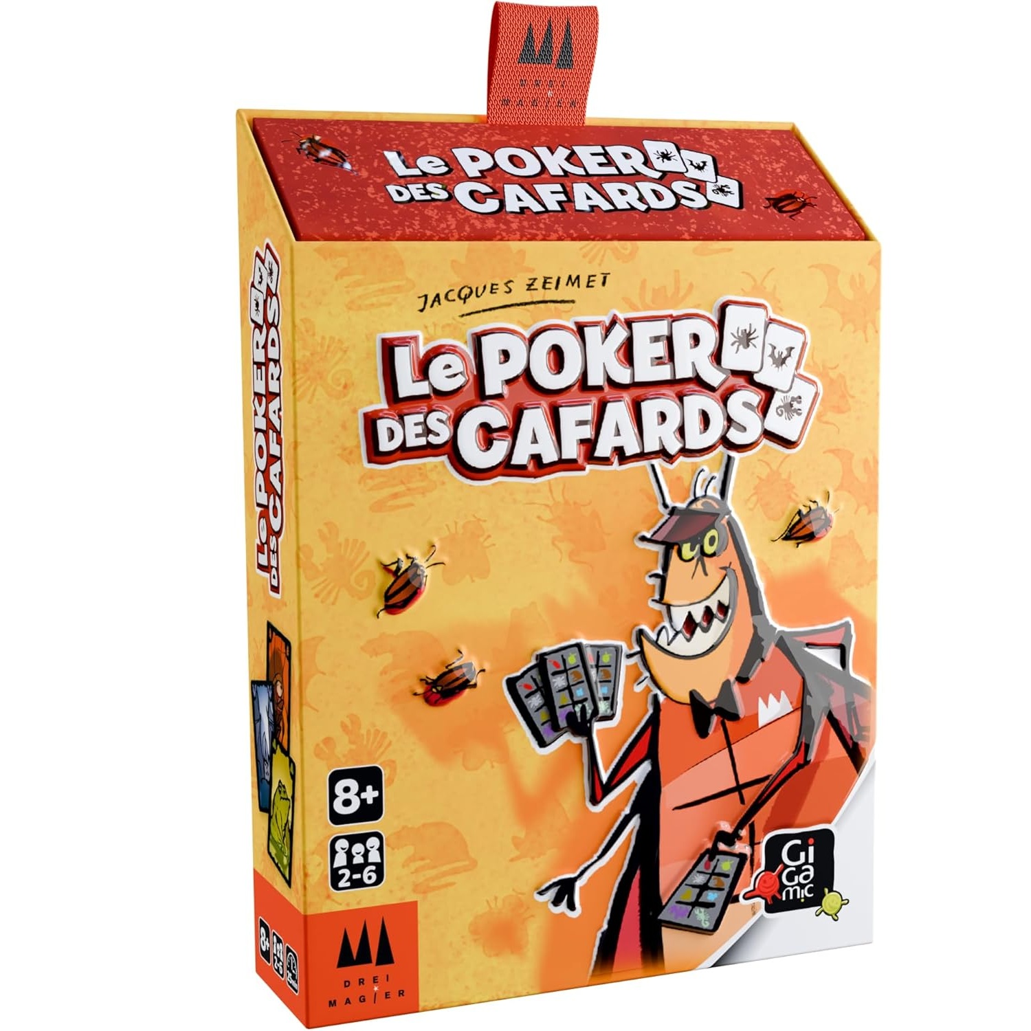 Le poker des cafards Jeux d'ambiance, GIGAMIC