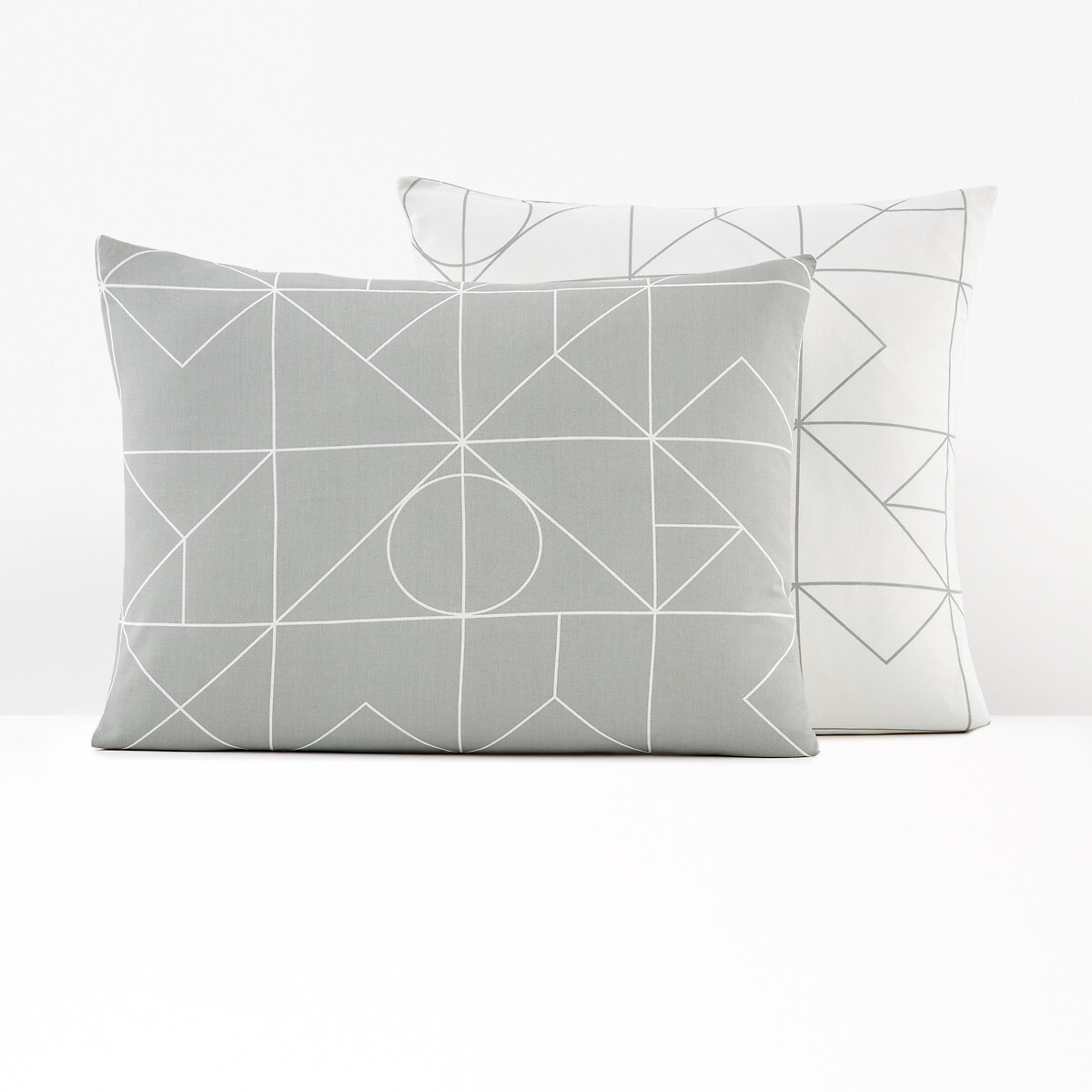 Vidmey Geometric 100% Cotton Pillowcase