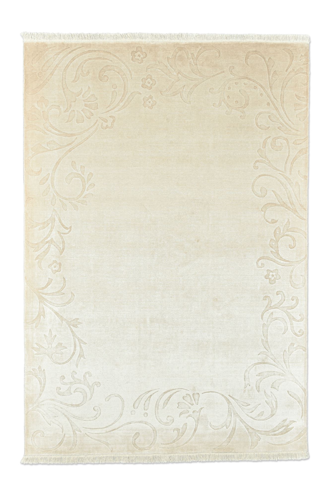 Tapis salon Laska tissé main plat réversible, THEKO