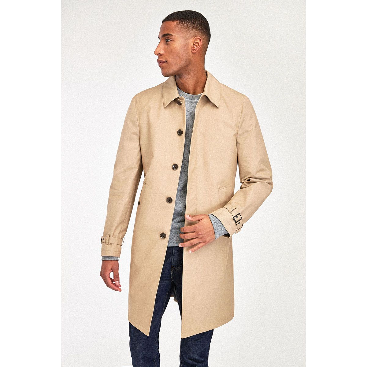 Imperm able homme beige La Redoute