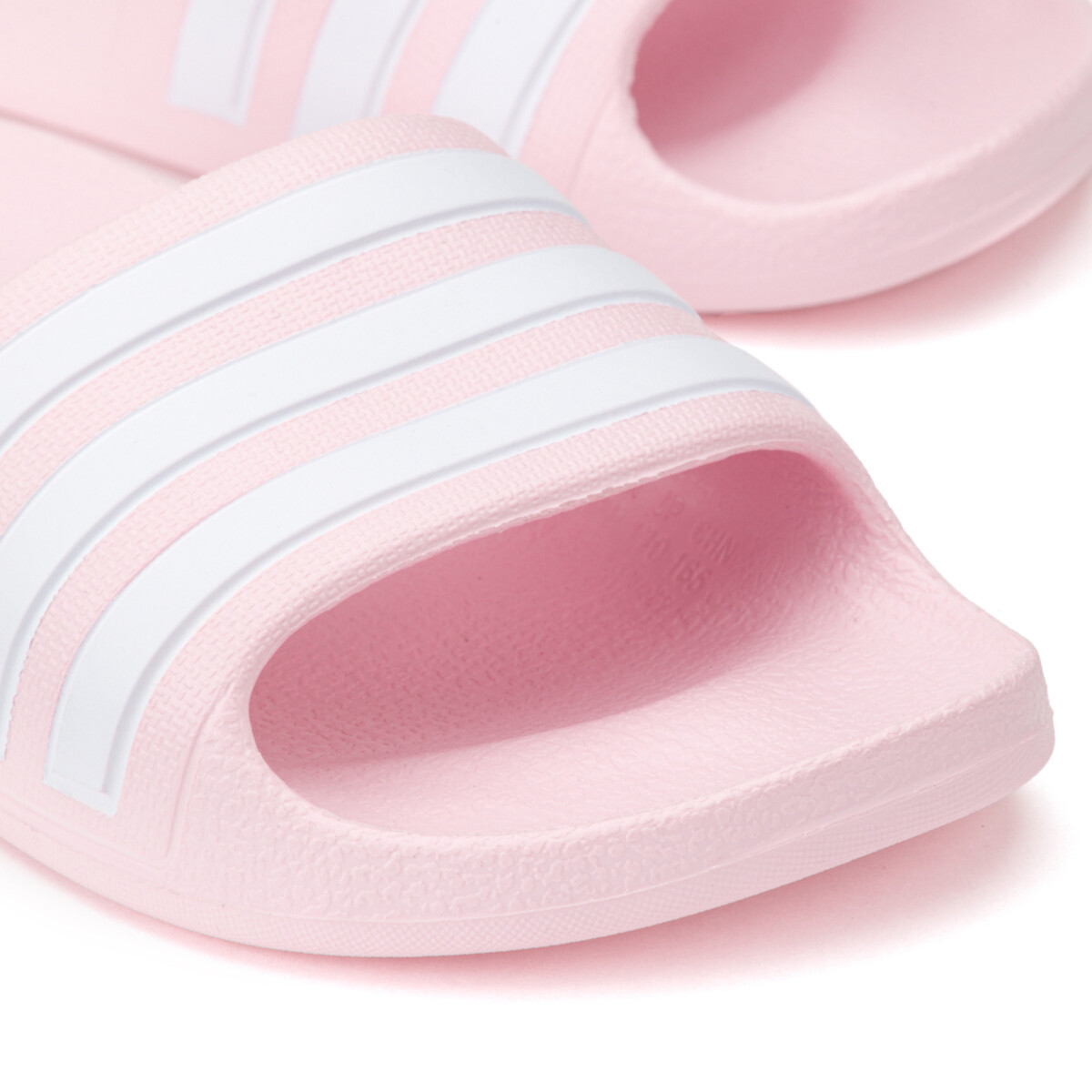 Baby pink adidas slides deals
