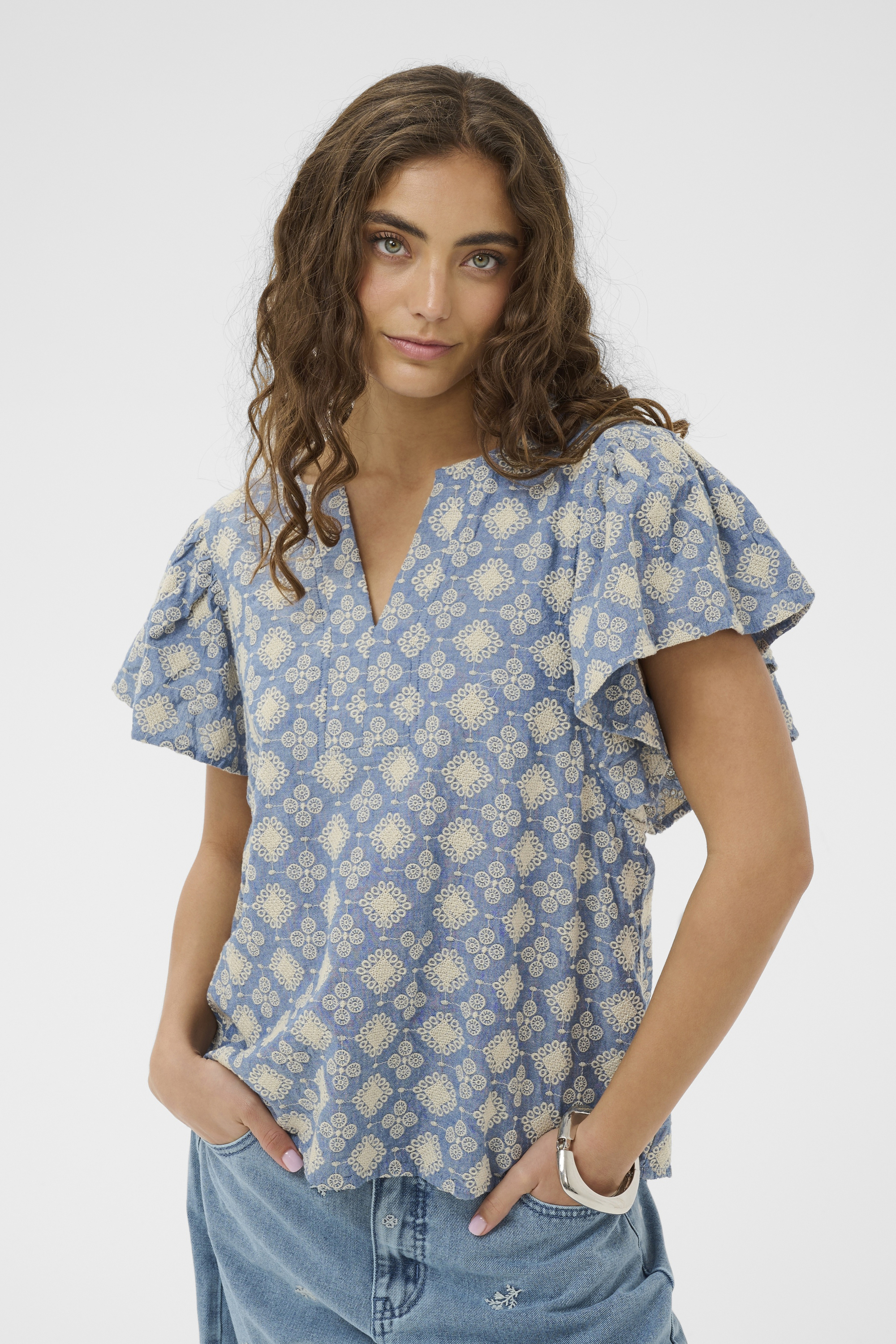 Blouse à manches courtes, CULTURE