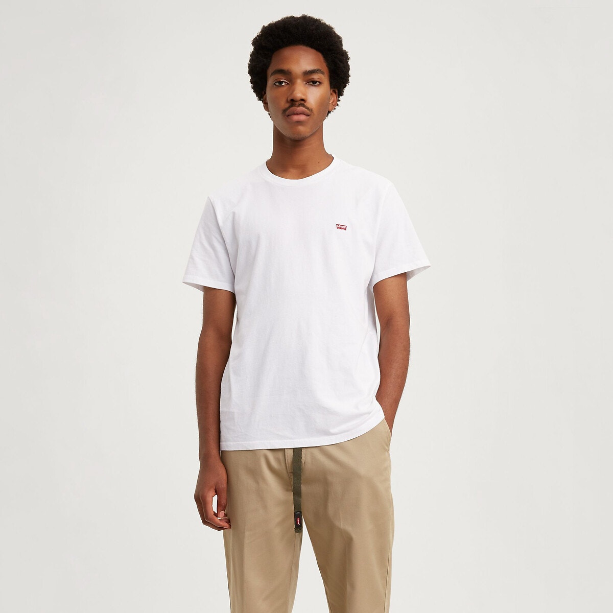 T shirt shop levis blanc femme