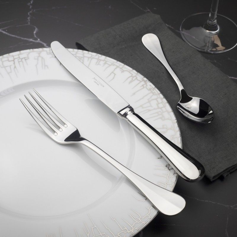 Set pour 60 tables Ingles XL Inox 18/10 - Couteau - Fourchette