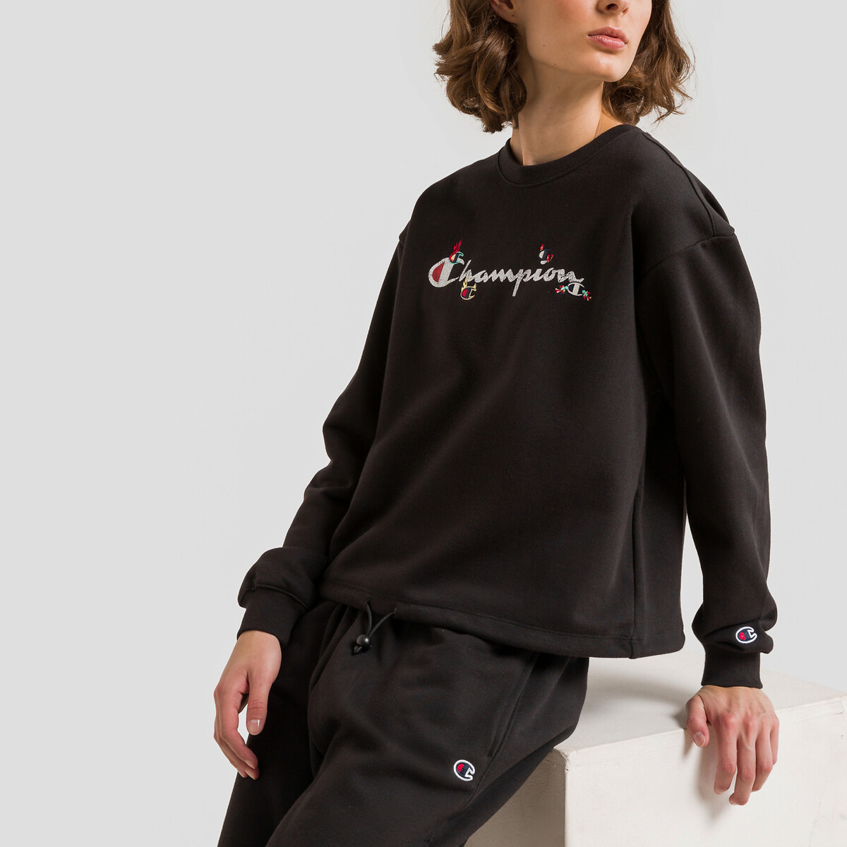 Champion reverse weave chenille crew outlet