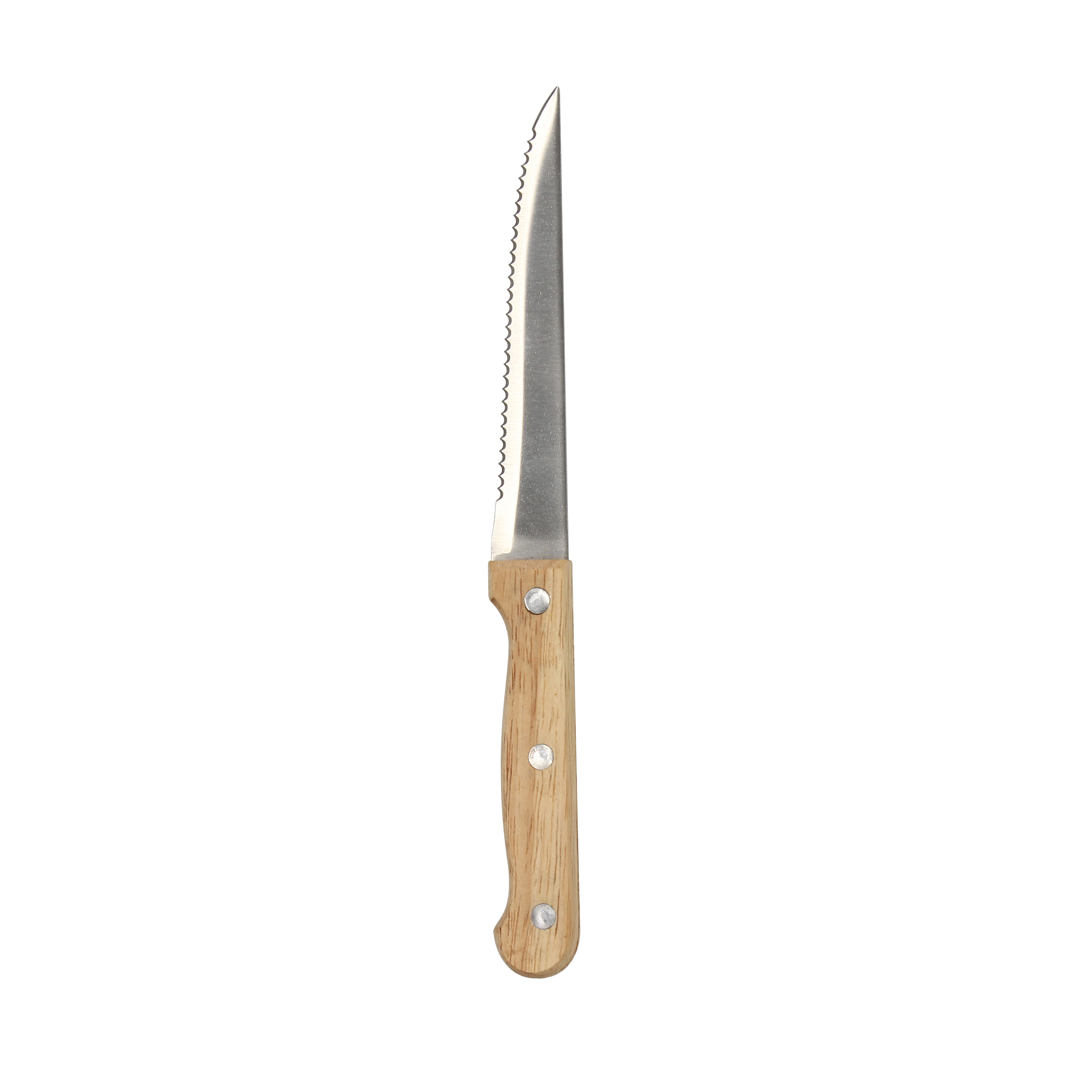 Lot de 6 couteaux à steak en acier inoxydable, NOVASTYL