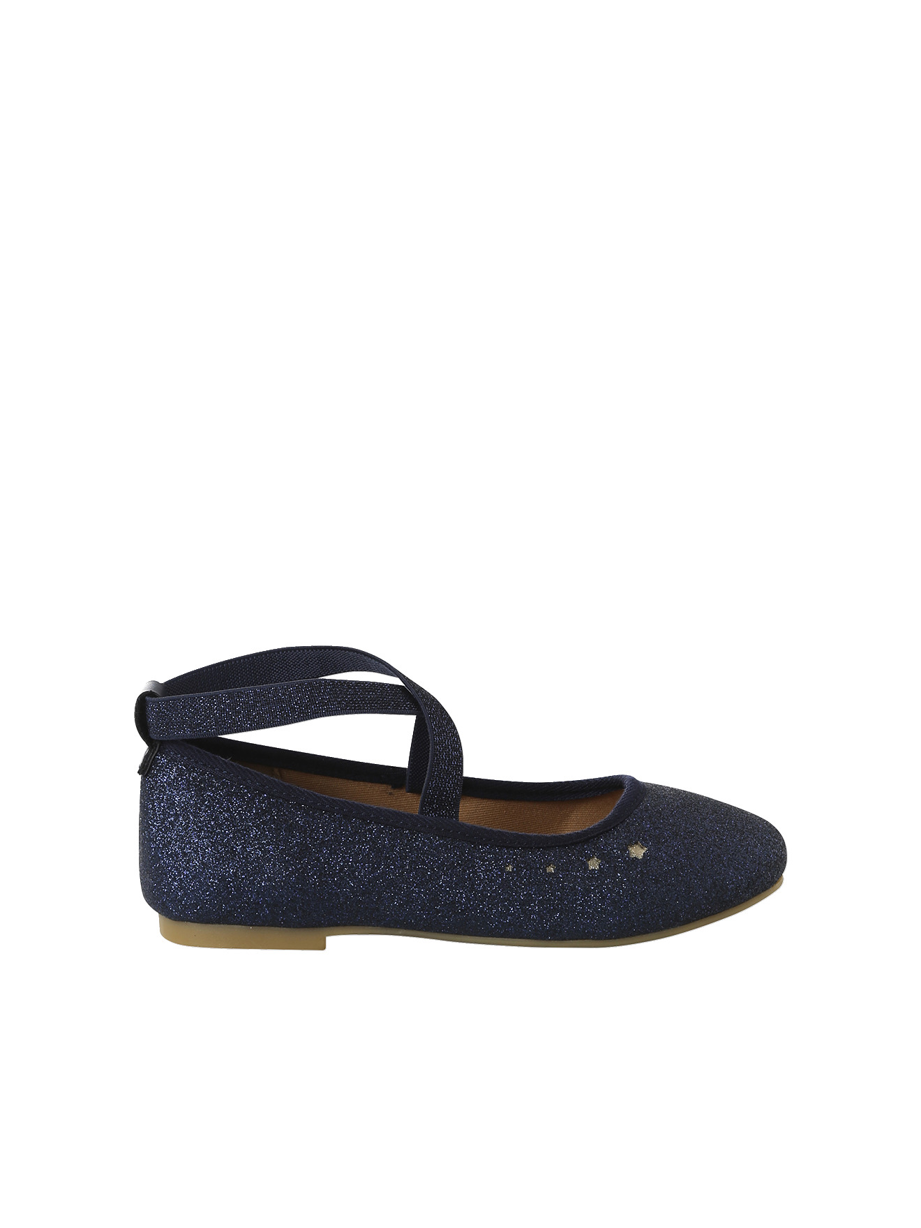 Ballerines croisées élastiquées collection maternelle, VERTBAUDET