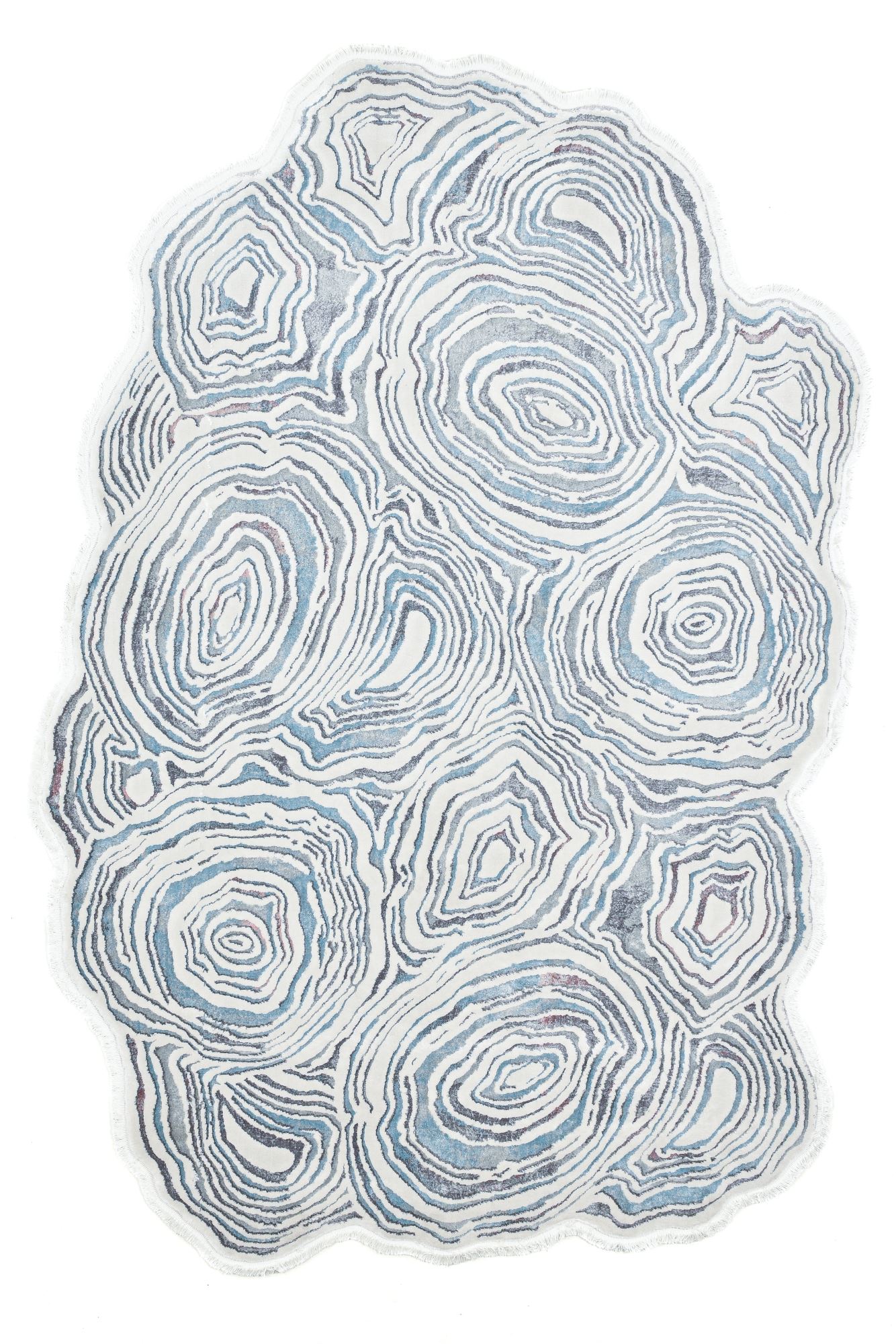 Tapis tissé à la machine en polyester, THEKO