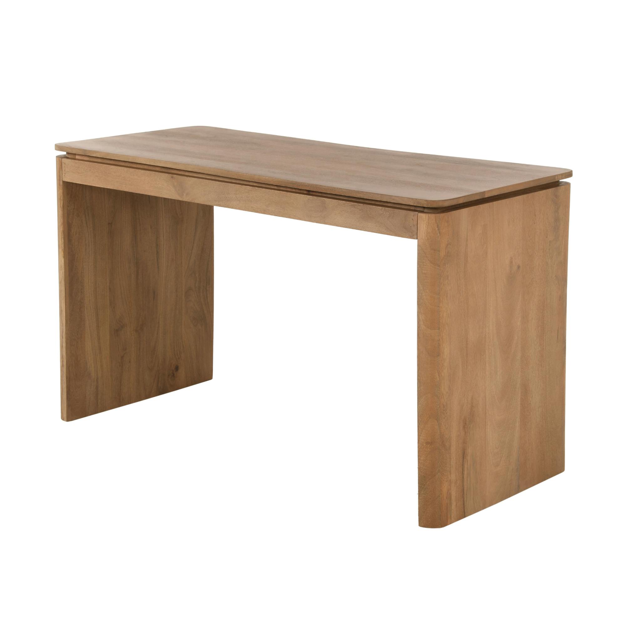 Bureau en bois massif de manguier 130 cm KASO, PIER IMPORT