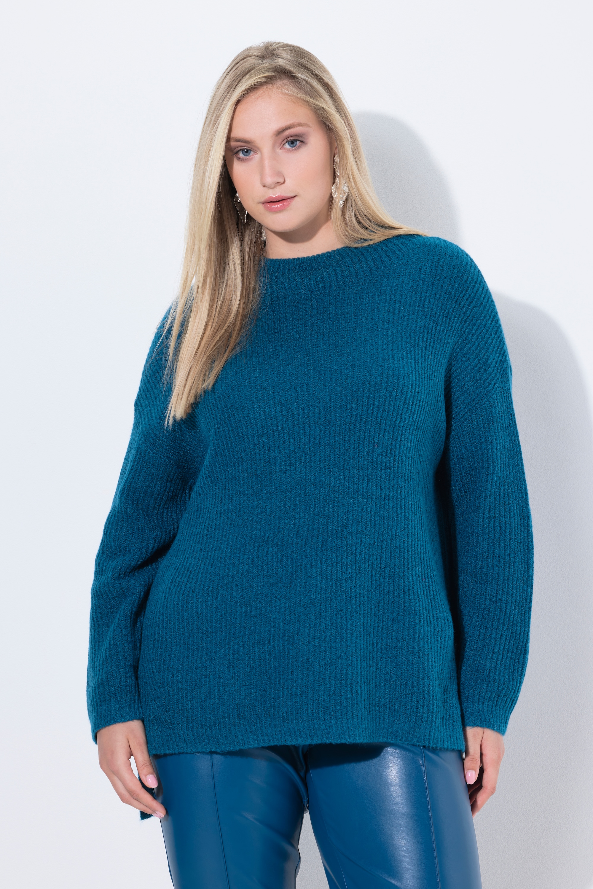 Pull oversized en maille côtelée, ULLA POPKEN