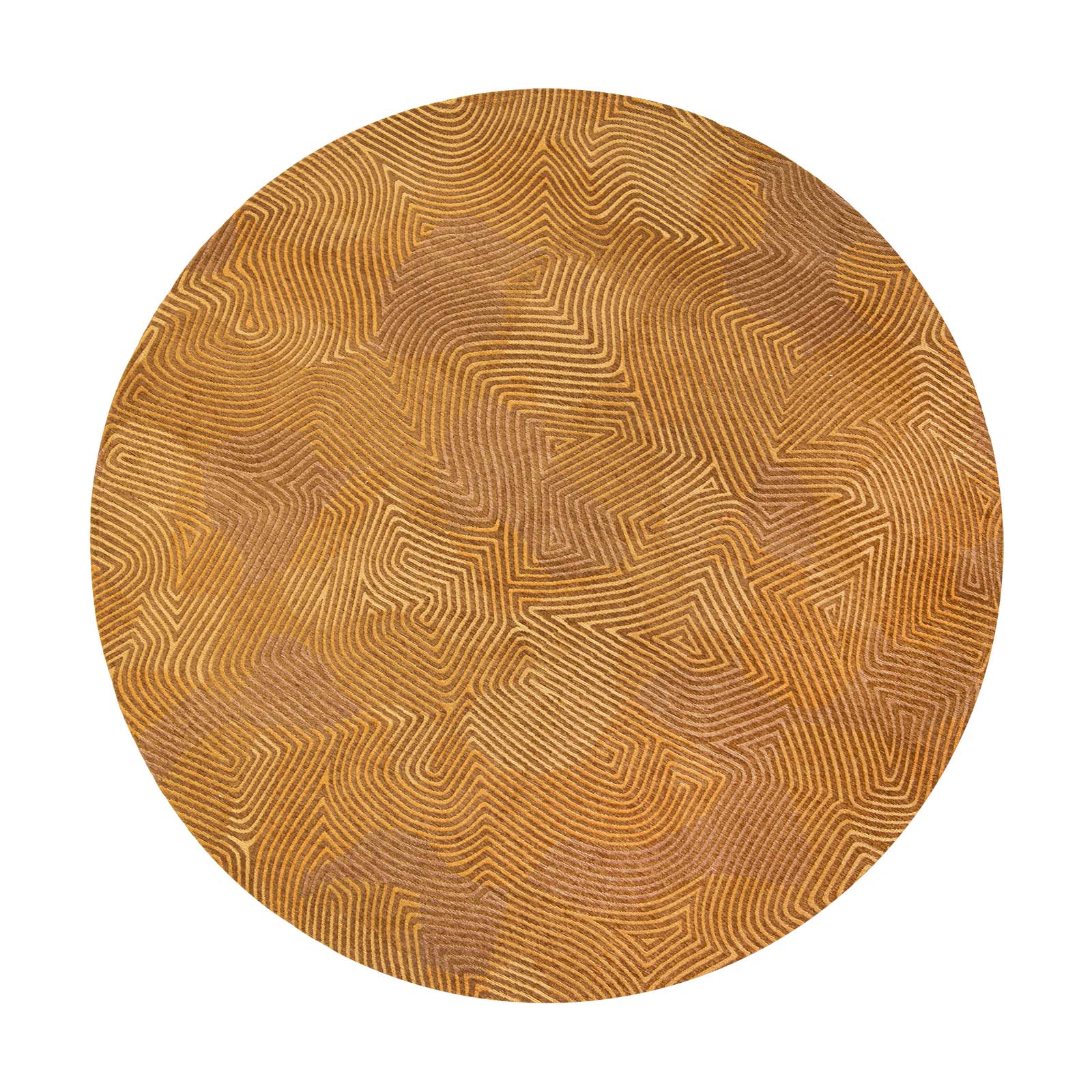 Tapis intérieur/extérieur tissé platGOLD PULP, NOVATREND
