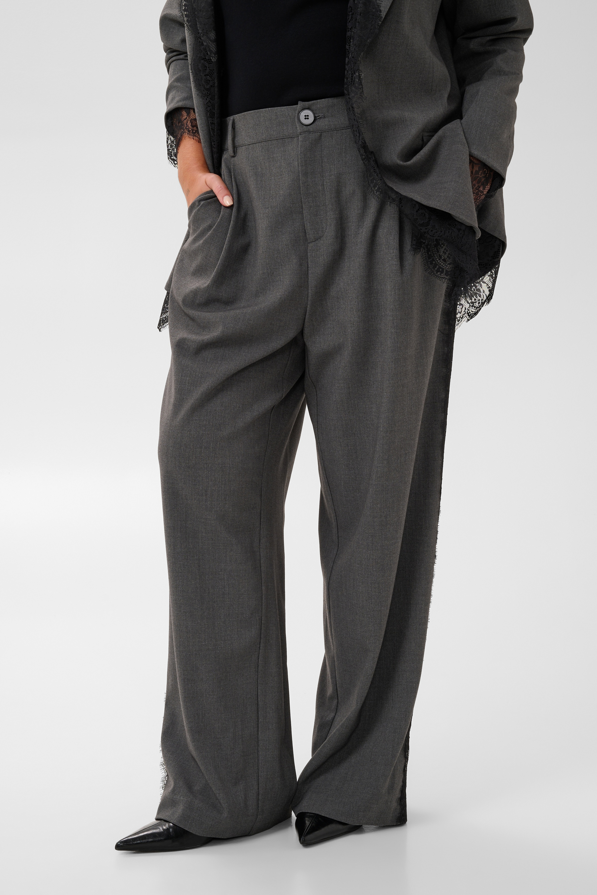 Pantalon de costume, KAFFE CURVE