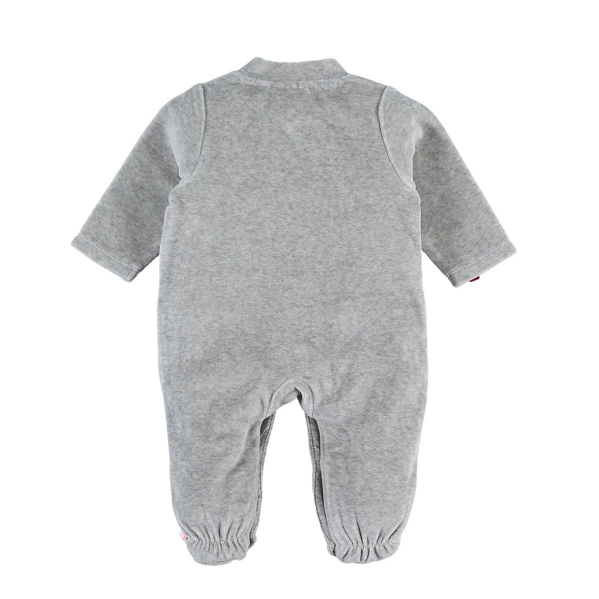 Pyjama Dors Bien En Velours Avec Lama Gris Noukie S La Redoute