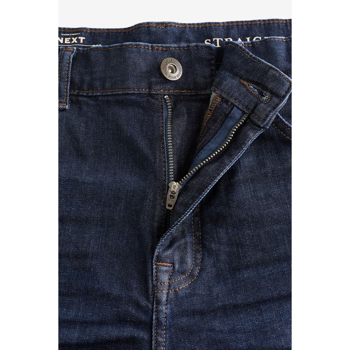 Jean Chino Next Femme - Taille 10R, Jambe 31 - Délavé Bleu Foncé - Occasion Très Bon état