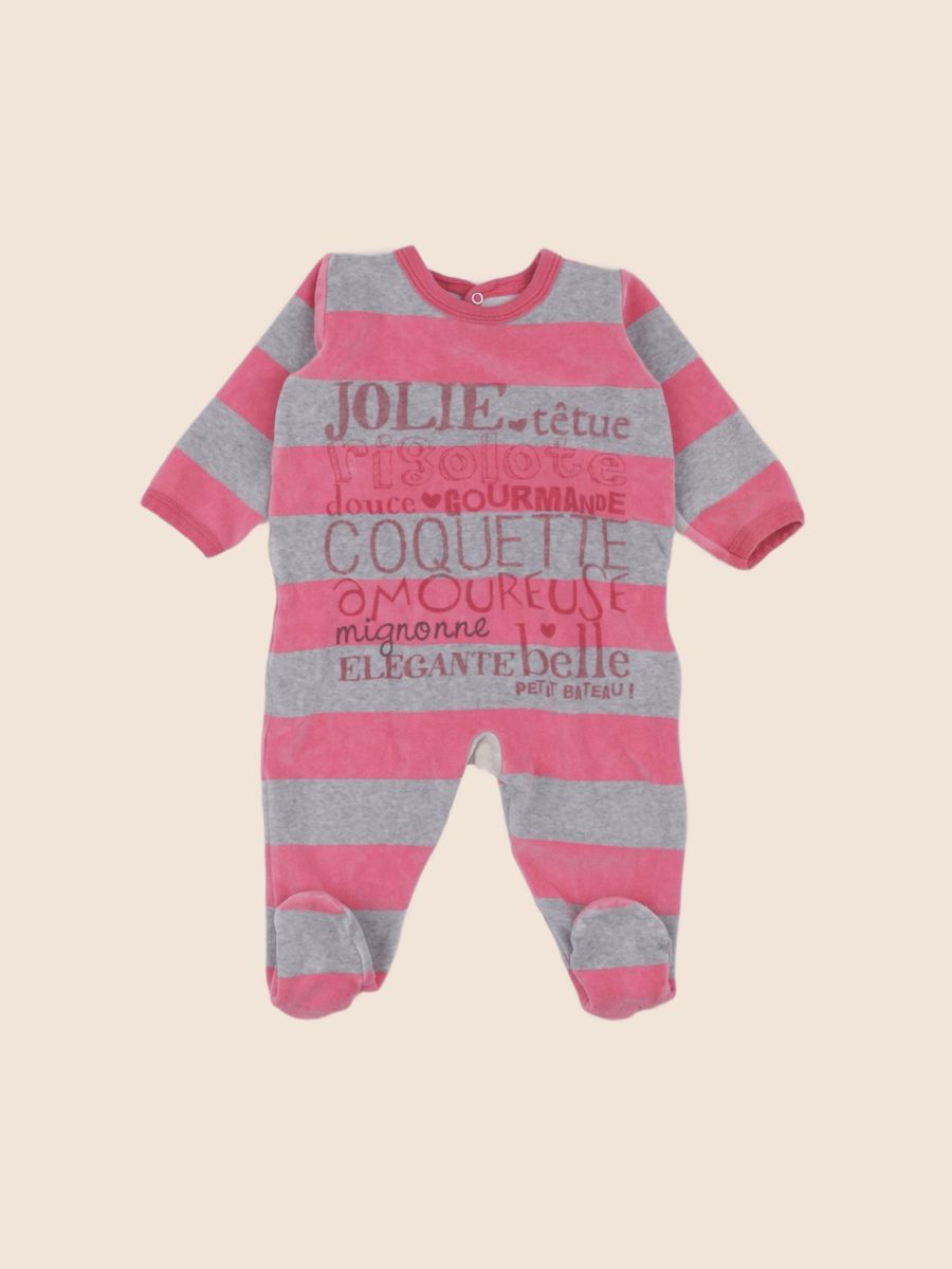 Pyjama velours - Très bon état, PETIT BATEAU