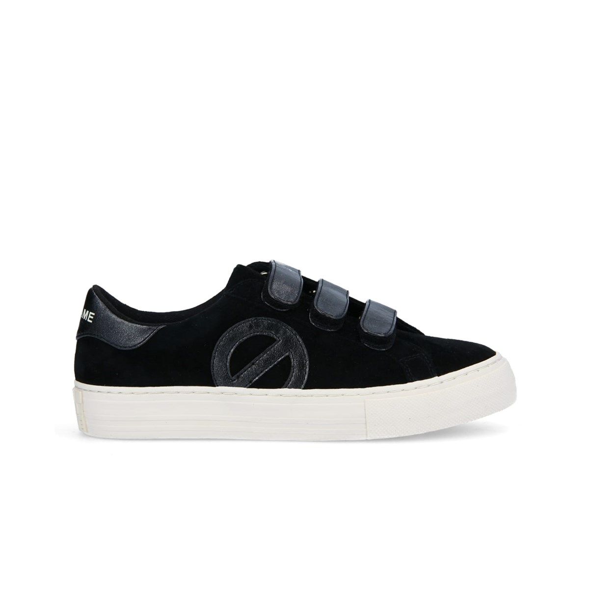 Basket femme scratch online noir