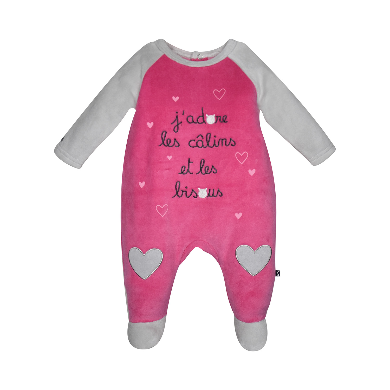 Pyjama velours rase fanny, SUCRE D'ORGE