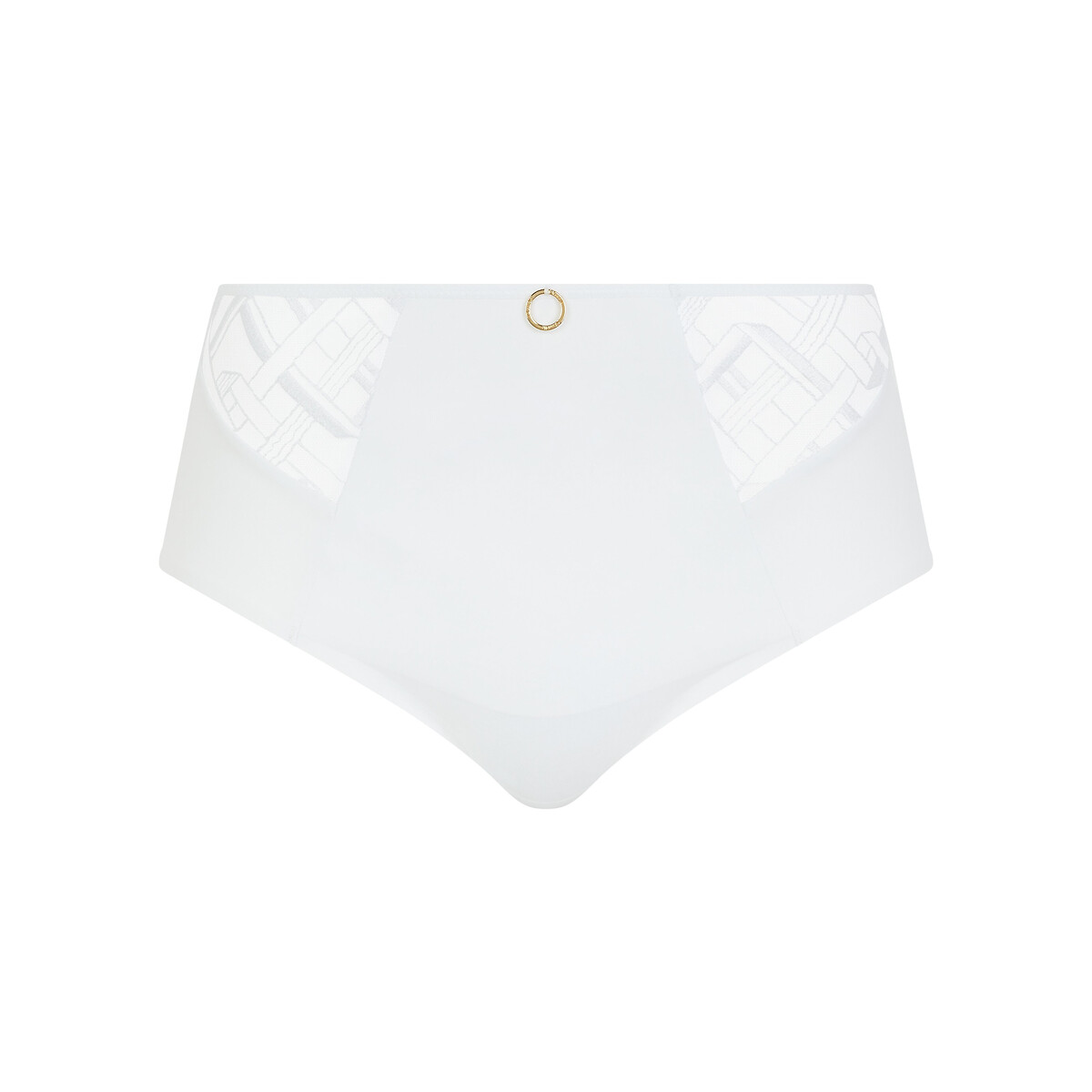 Image of Graphic Allure Recycled Control Knickers with High Waist