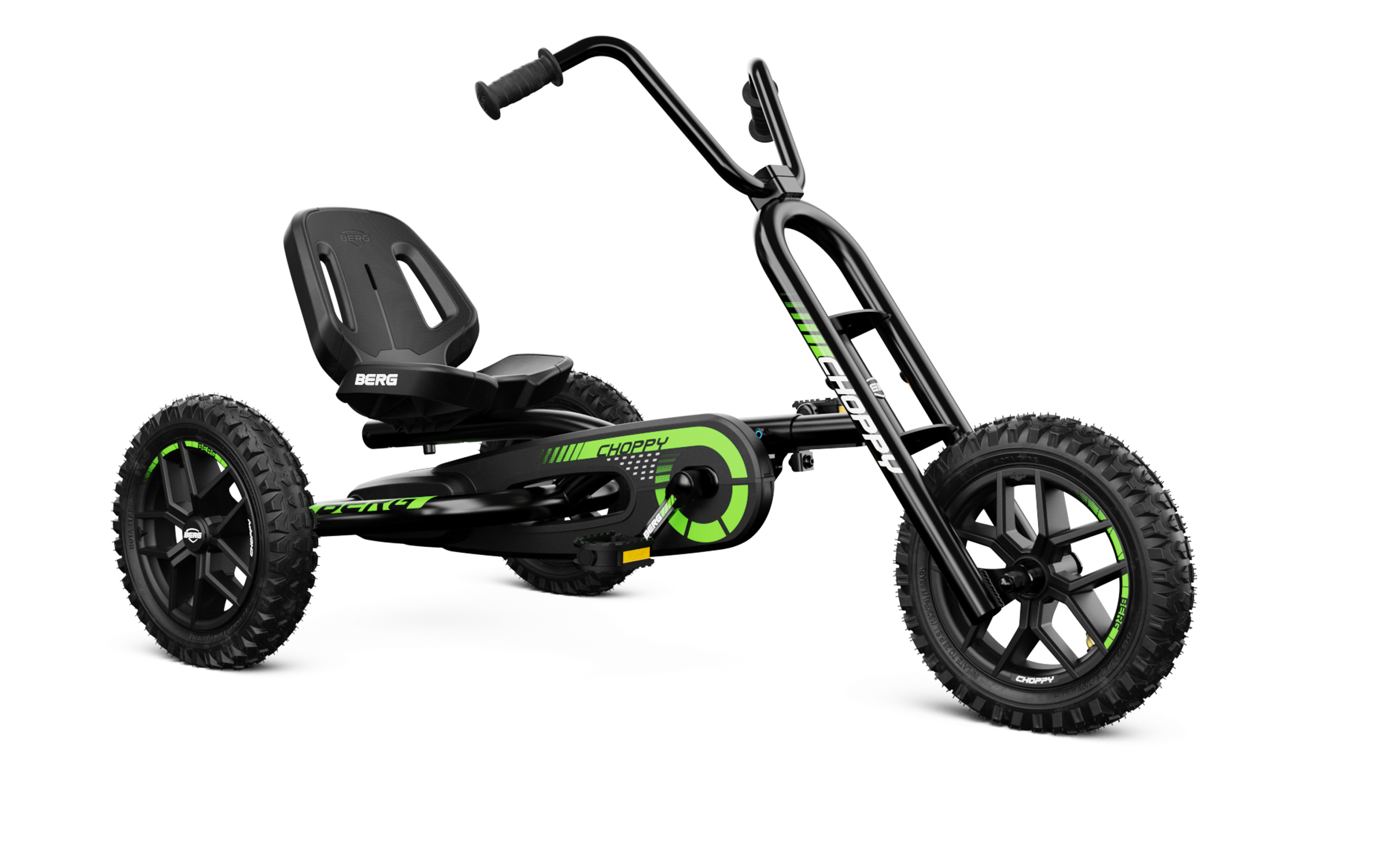 Kart à Pédales pour Enfants, 3+ Ans, Choppy Neo, BERG TOYS