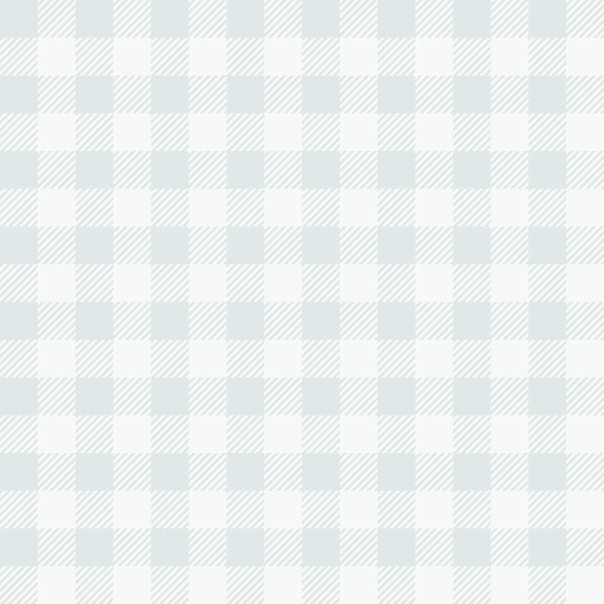 Papier peint vichy beu, HEXOA