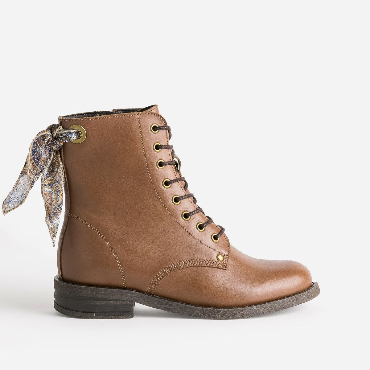 Bottines militaire femme La Redoute