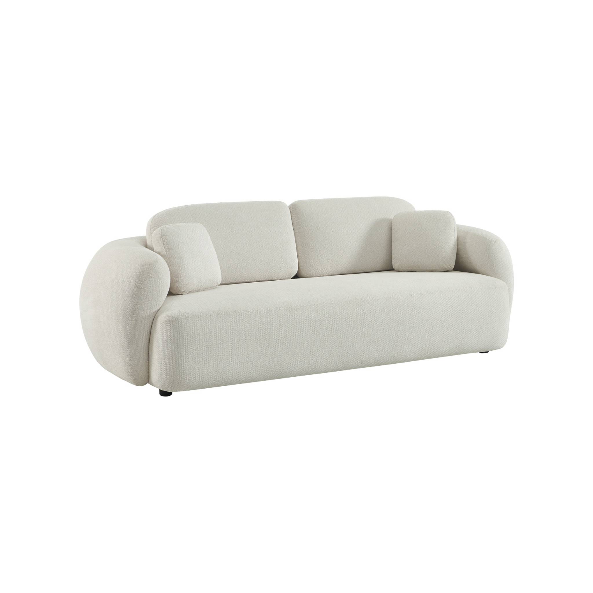 Canapé 3 places tissu chenille CLOUD, SWEEEK