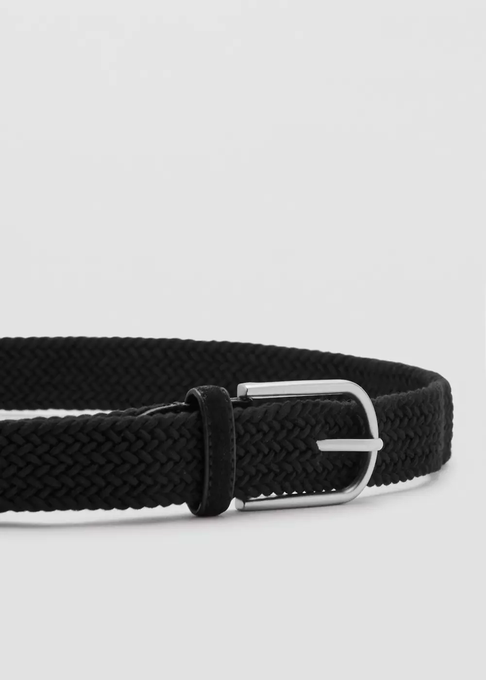 Ceinture élastique tressée, MANGO MAN