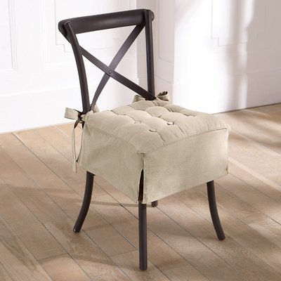 Cojín de silla de retor lino/algodón JIMI LA REDOUTE INTERIEURS