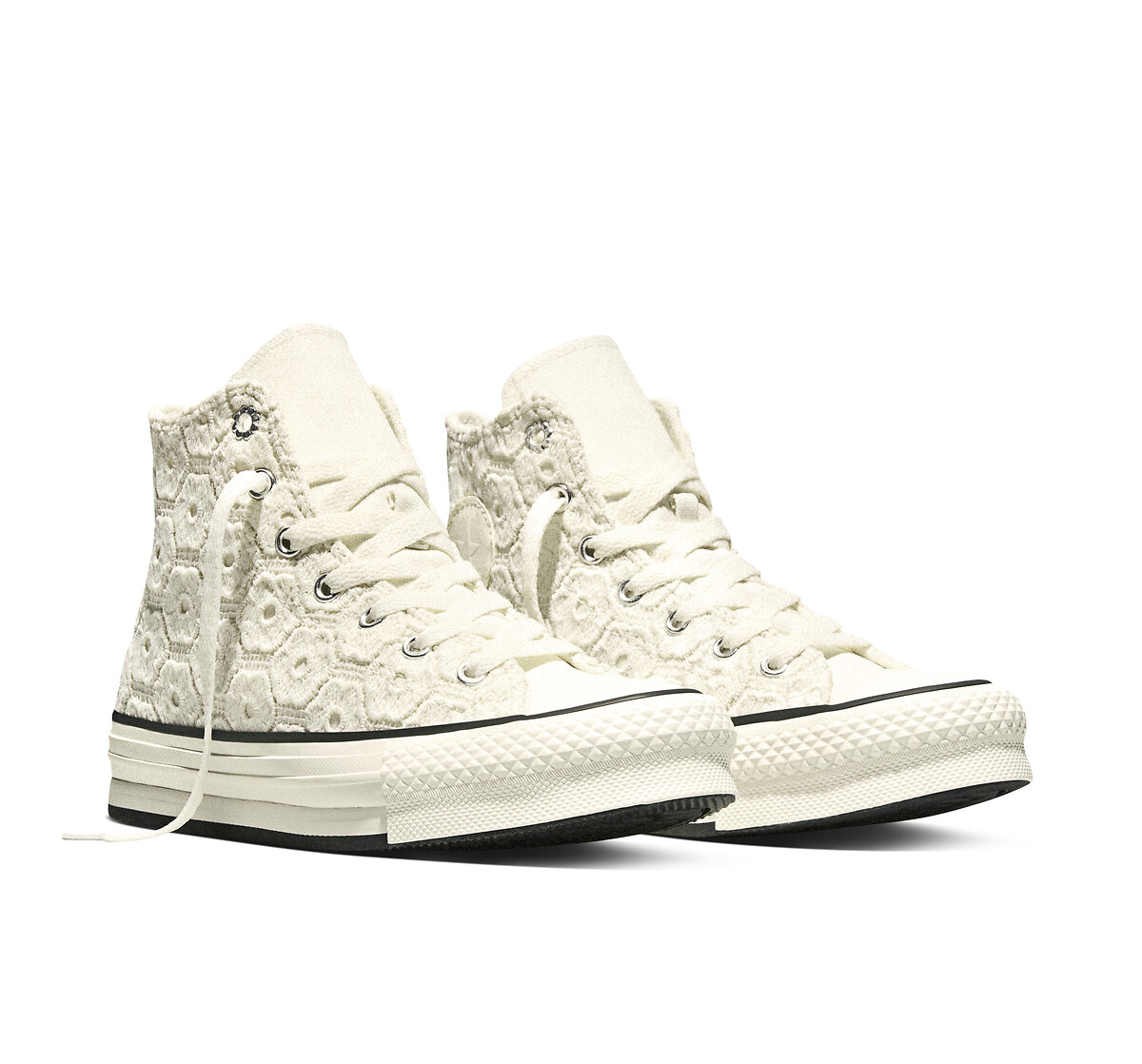 Sneakers CHUCK TAYLOR ALL STAR EVA LIFT HI CROCHET, CONVERSE