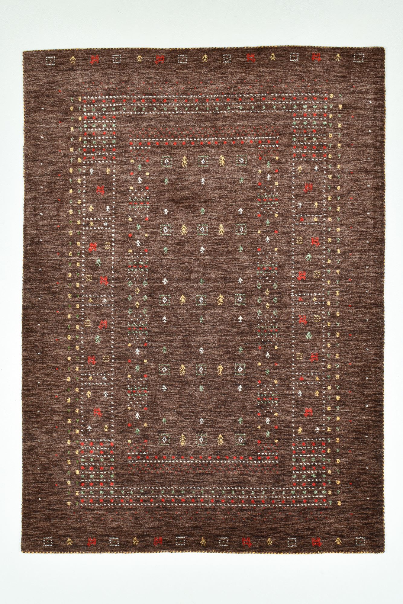 Tapis en laine vierge tissé à la main, THEKO