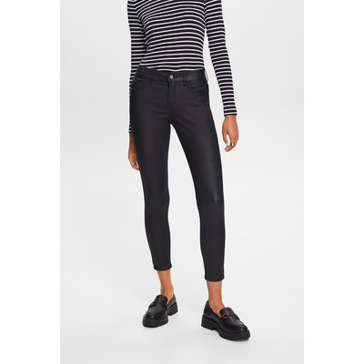 Coated Skinny Trousers, Length 30" ESPRIT