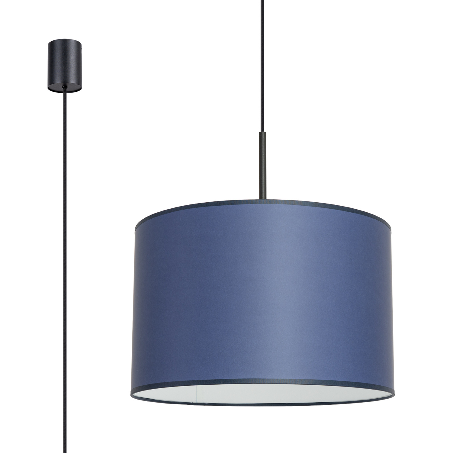 Suspension PVC Bleu E27 1 Nevia, EDEN