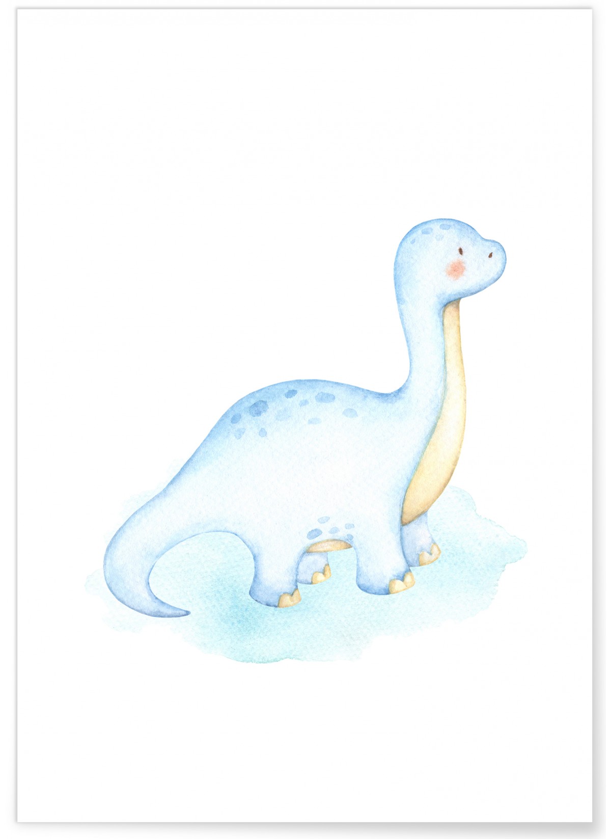 Affiche Enfant Diplodocus, L'AFFICHERIE