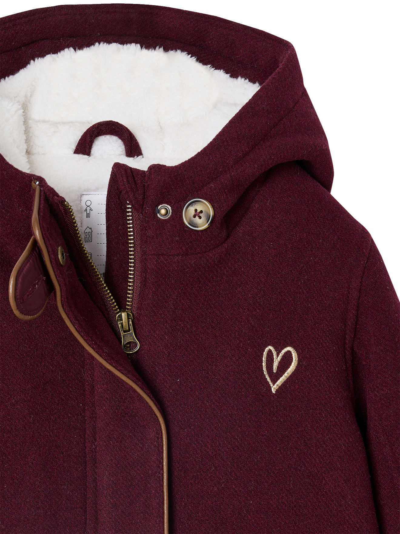Ensemble Pull Et Manteau Doublé Laine Baby Gap Taille 5T - Doublure Sherpa, Occasion Très Bon état