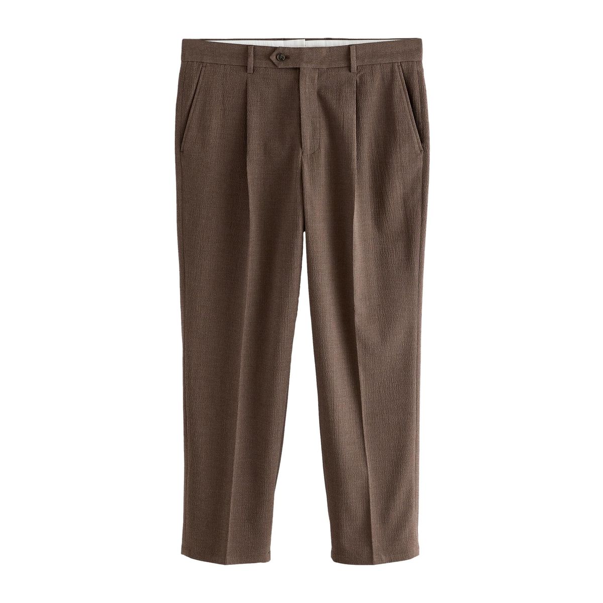 Pantalon de costume décontracté en seersucker, NEXT
