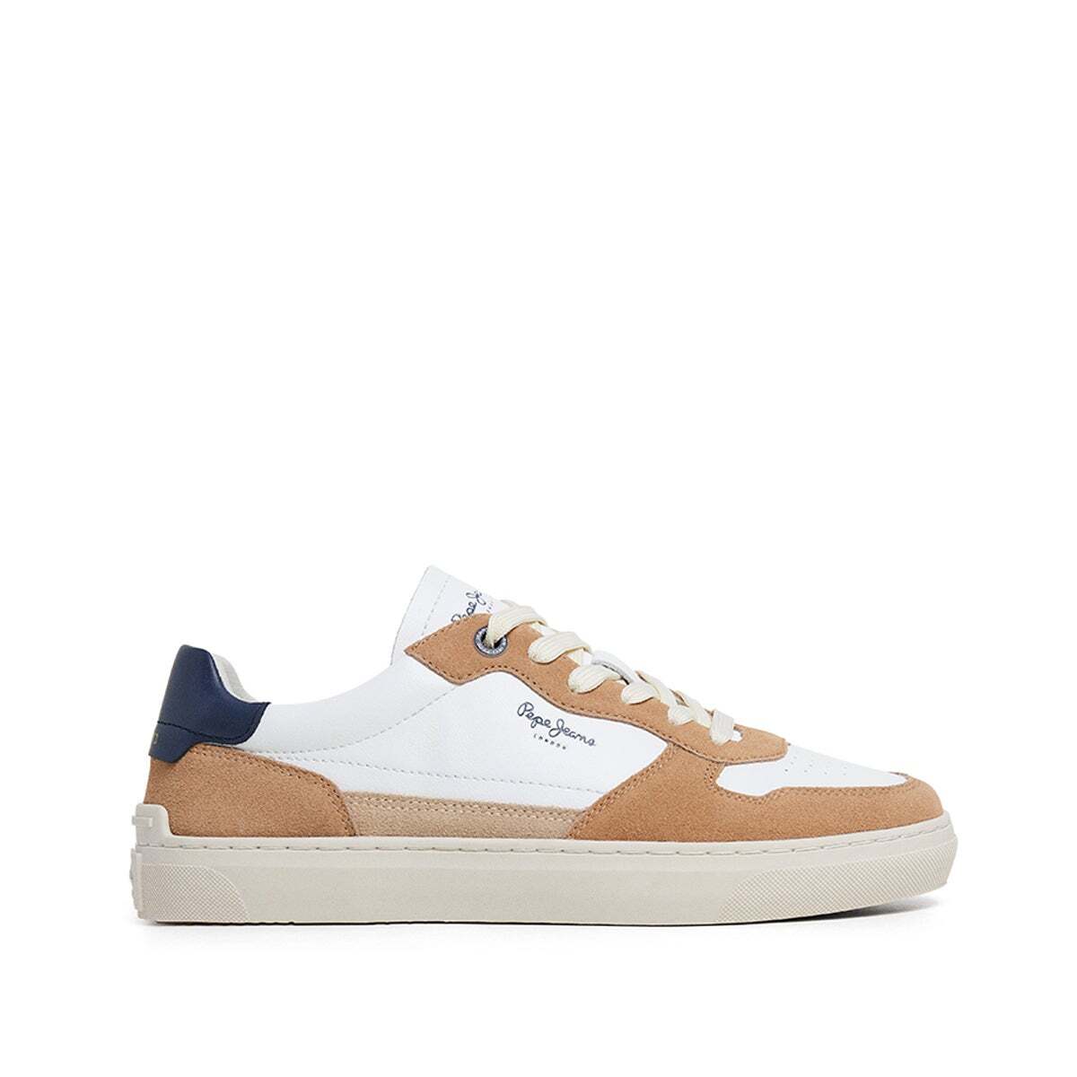 Baskets Rétro Avec Détails En Daim, PEPE JEANS