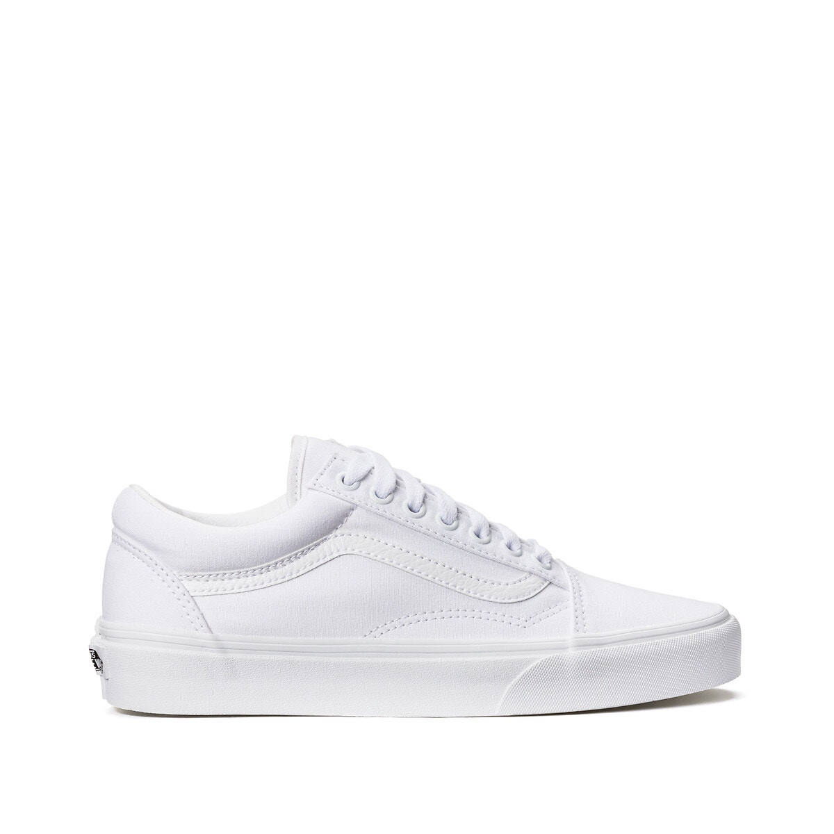 Vans blanche old school hot sale