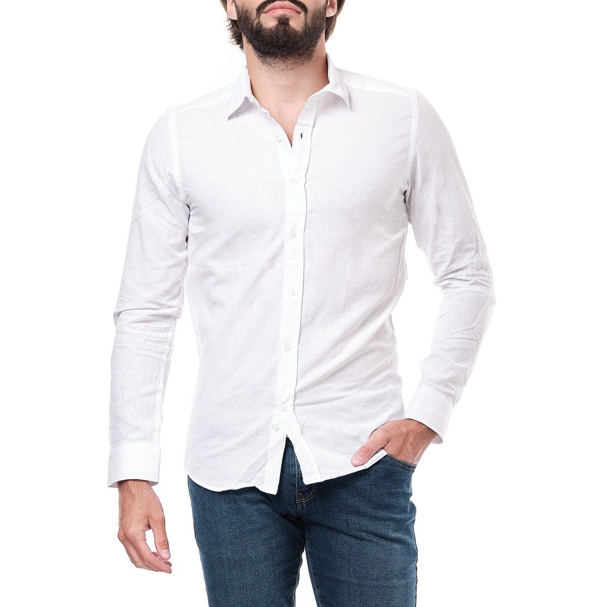 La Redoute Homme Vêtements Chemises Manches longues Chemise longues coton regular DLEO 