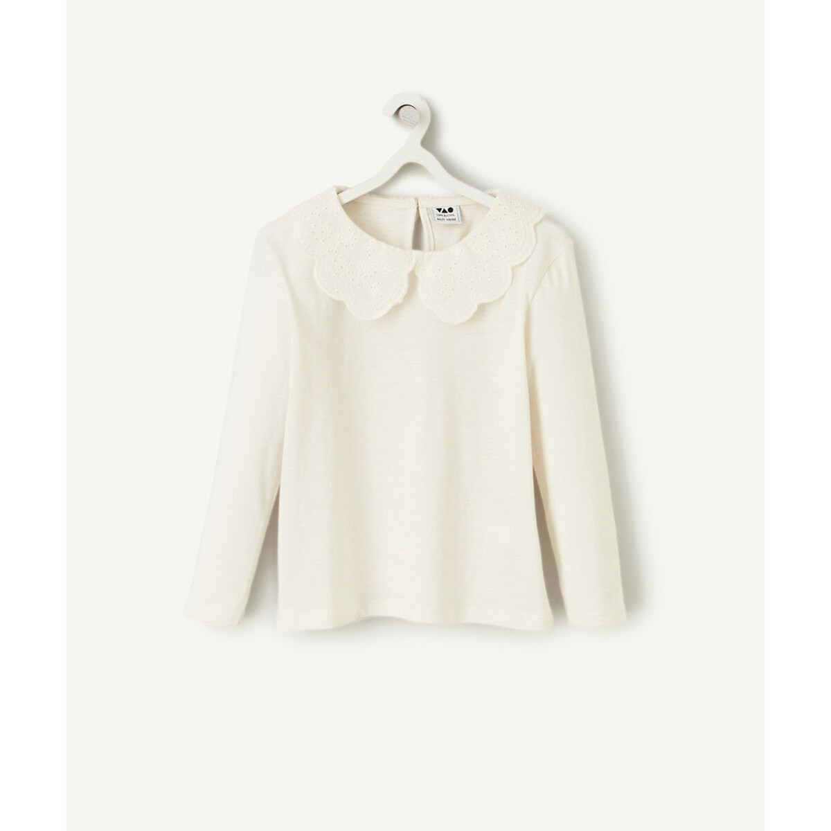 Peter pan collar t shirt on sale