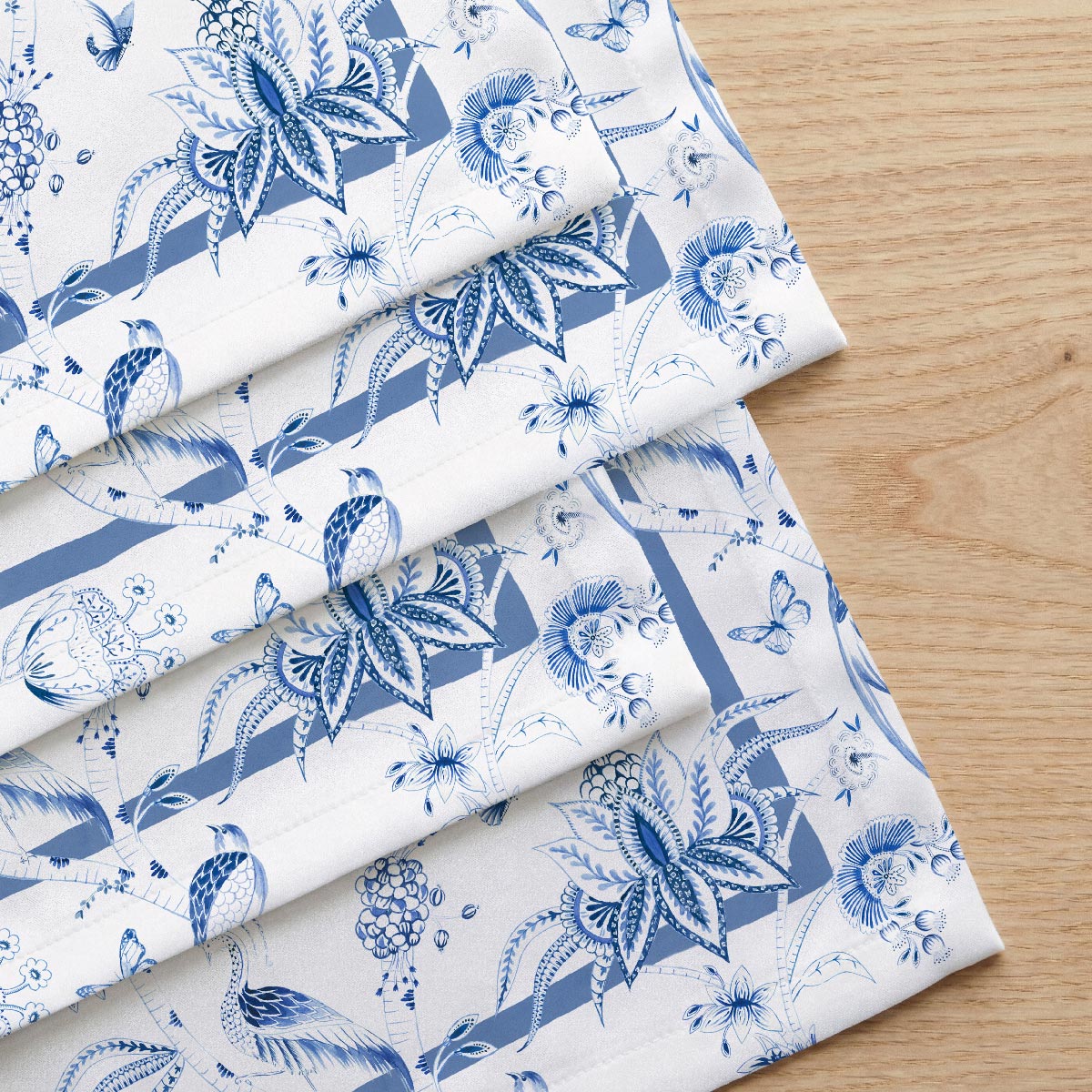 Lot de 4 serviettes en coton 100% Peacock, NAF NAF HOME