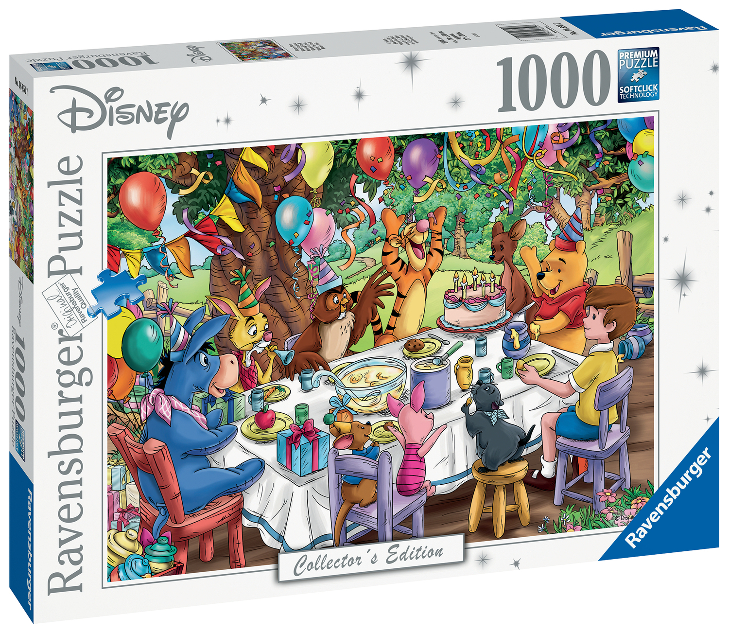 Puzzle 1000 pièces - Winnie l'Ourson (Collection Disney), RAVENSBURGER