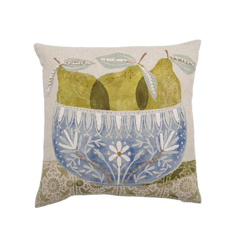 Coussin décoratif coton fruits  Orta, BLOOMINGVILLE