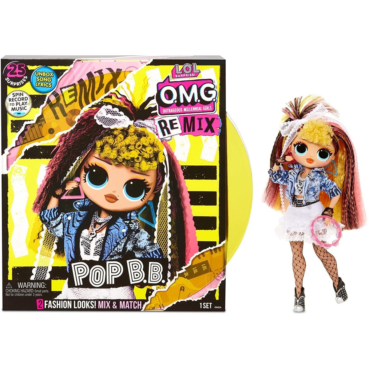 L.o.l. surprise omg remix- doll pop bb Zapf Creation | La Redoute