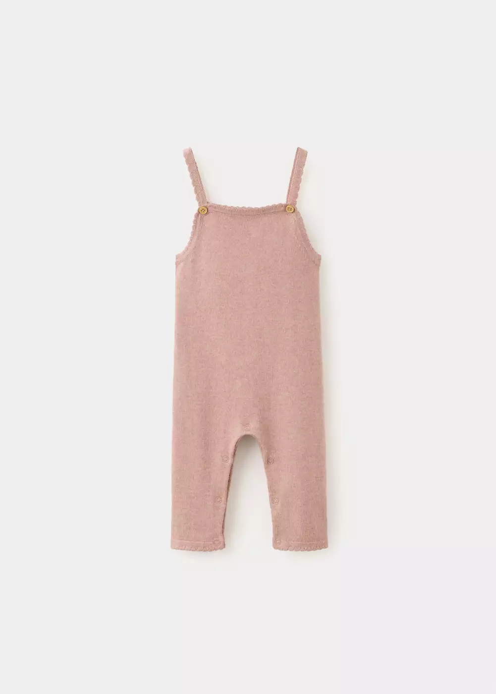 Salopette longue maille, MANGO BABY