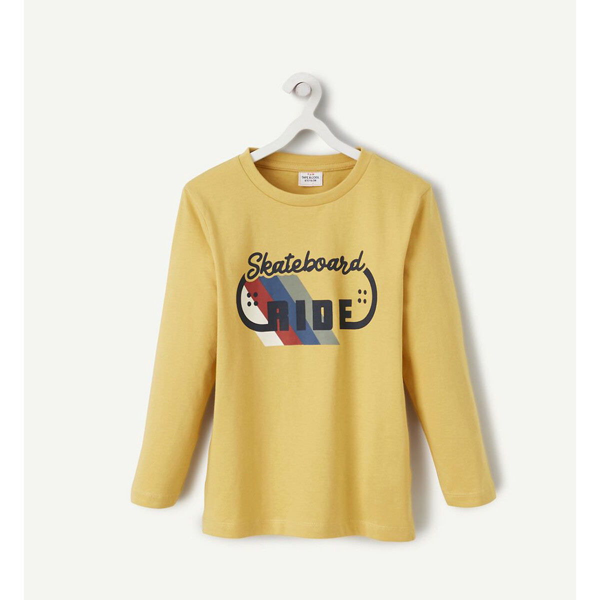 T shirt A Maniche Lunghe Tape A L oeil La Redoute t-shirt-a-maniche-lunghe-tape-a-l-oeil-la-redoute