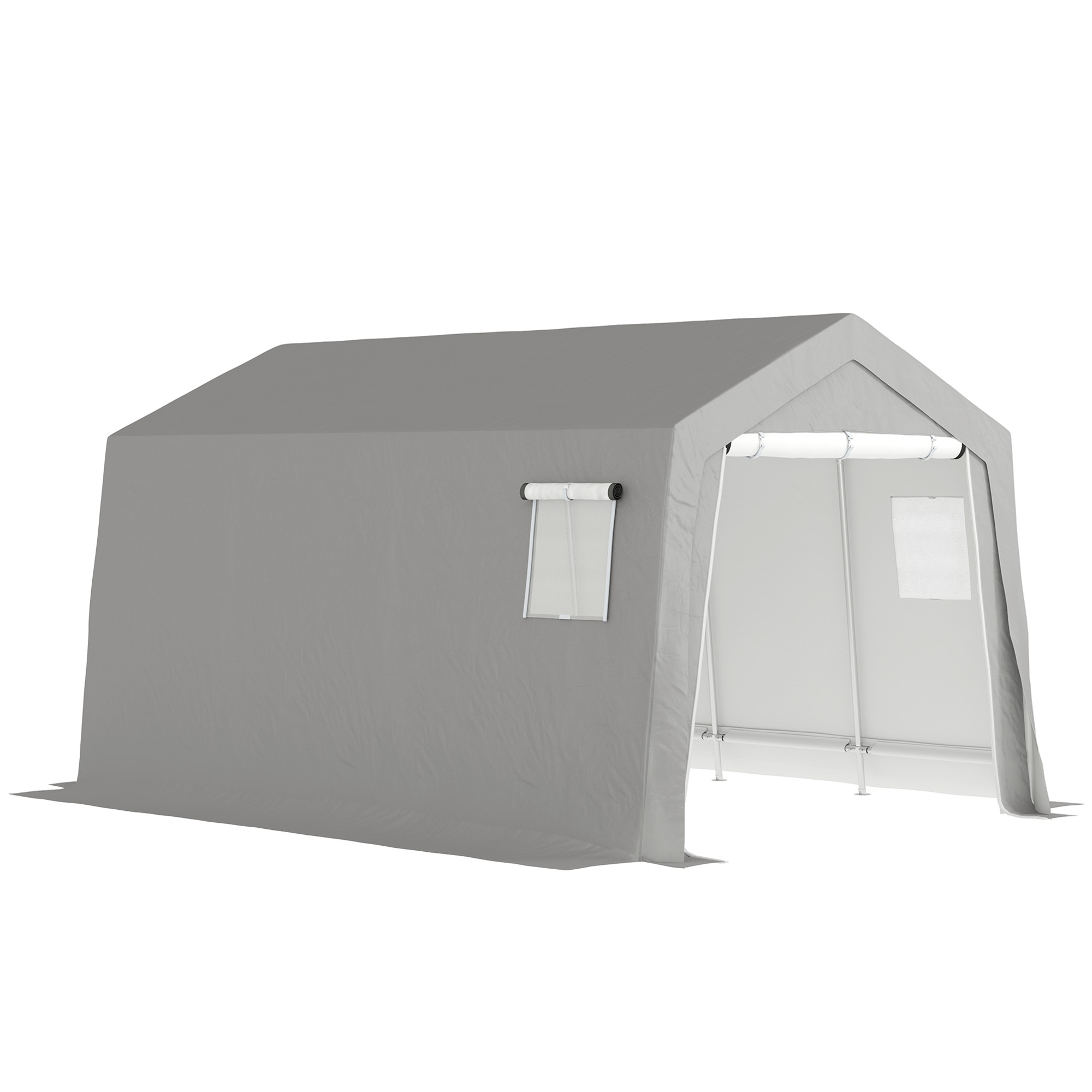 Tente de rangement pour le jardin Métal, OUTSUNNY