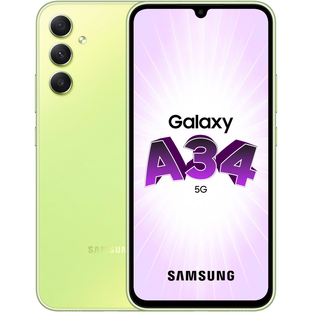 Samsung Galaxy A34 5G - awesome graphite - 5G smartphone - 128 Go - GSM  (SM-A346BZKAEUB)