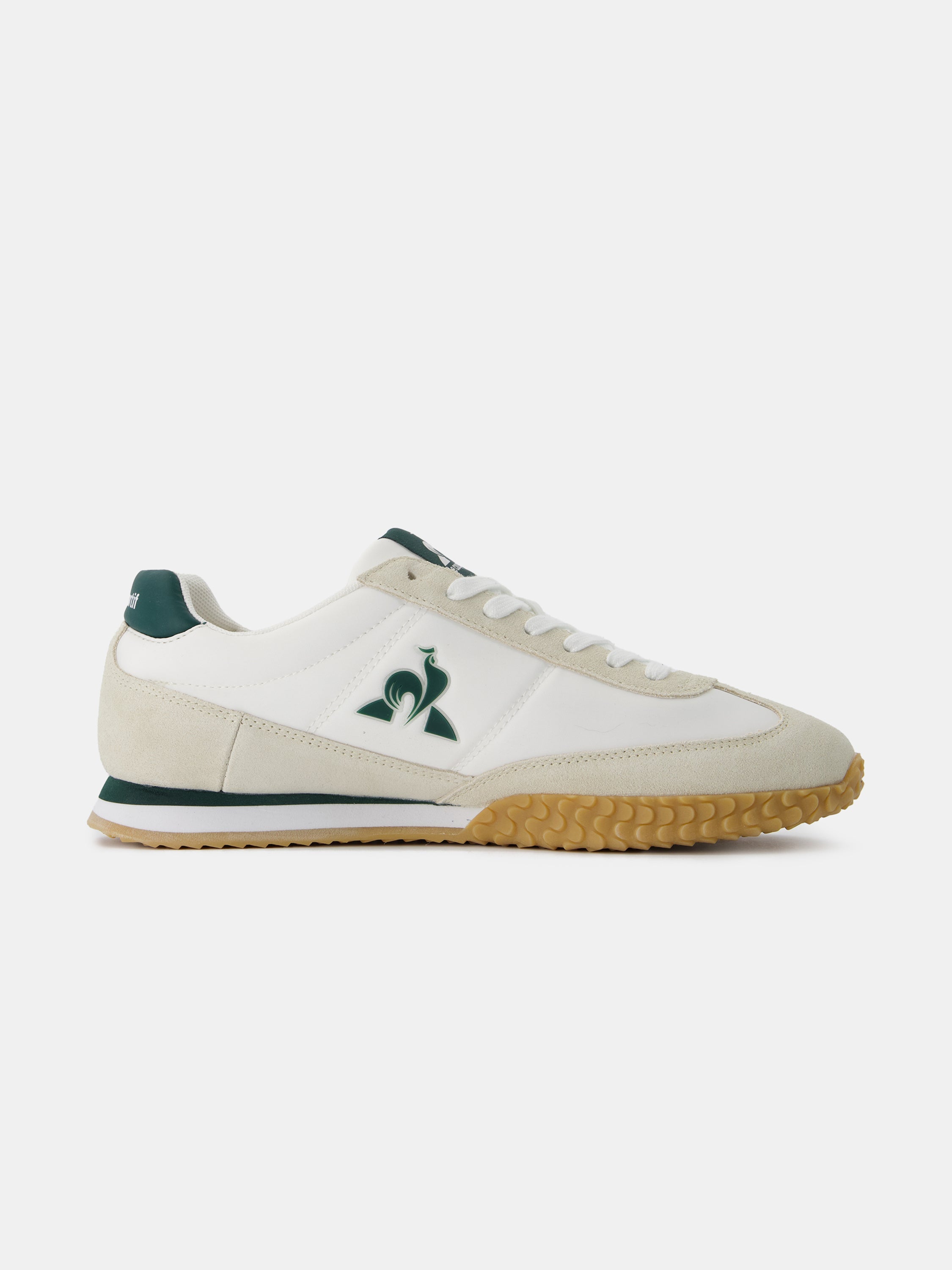 Sneakers retro-running en textile et suede Veloce, LE COQ SPORTIF