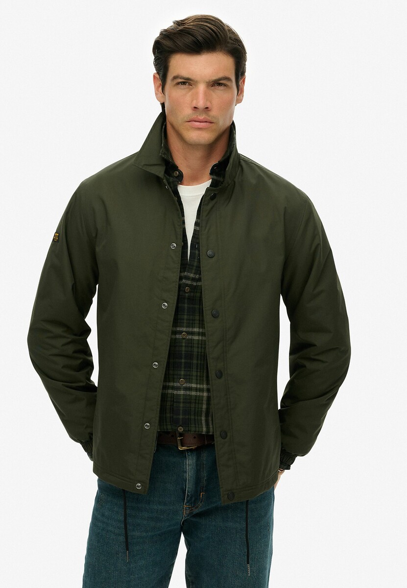 Short Jacket with Zip-Up Fastening, SUPERDRY